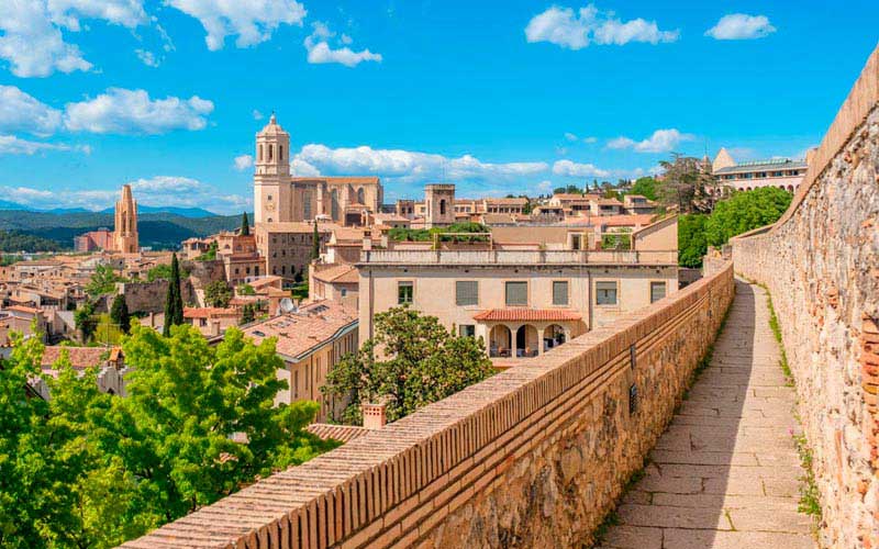 Passeig de la Muralla – Panorámicas medievales