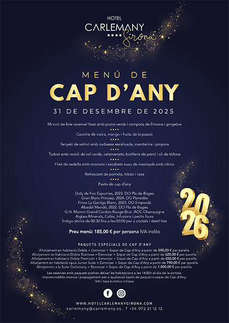 Menú Cap d’Any 2025 – Girona