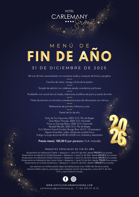 Menú Fin de Año 2025 – Girona